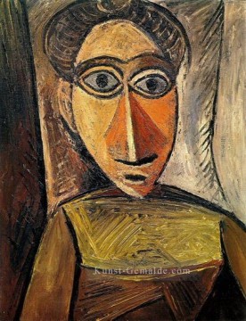 portrait of victor guye Ölbilder verkaufen - Bust of Woman 4 1907 cubism Pablo Picasso